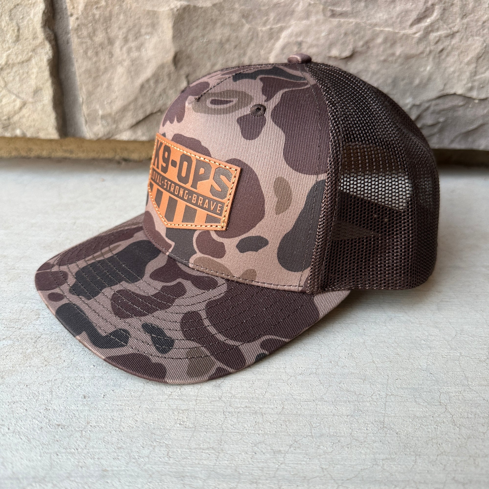 Icon Leather Patch Hats
