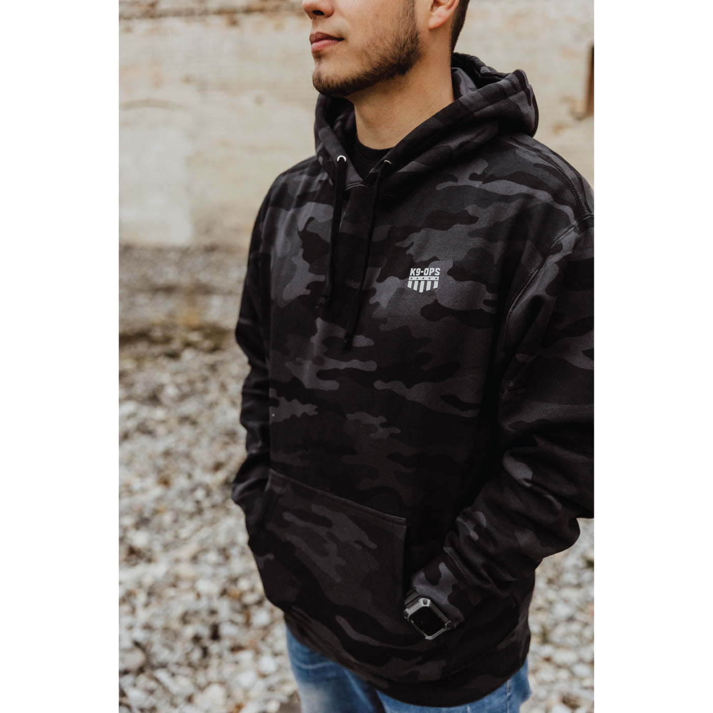 Camo Hoodie - Icon Logo