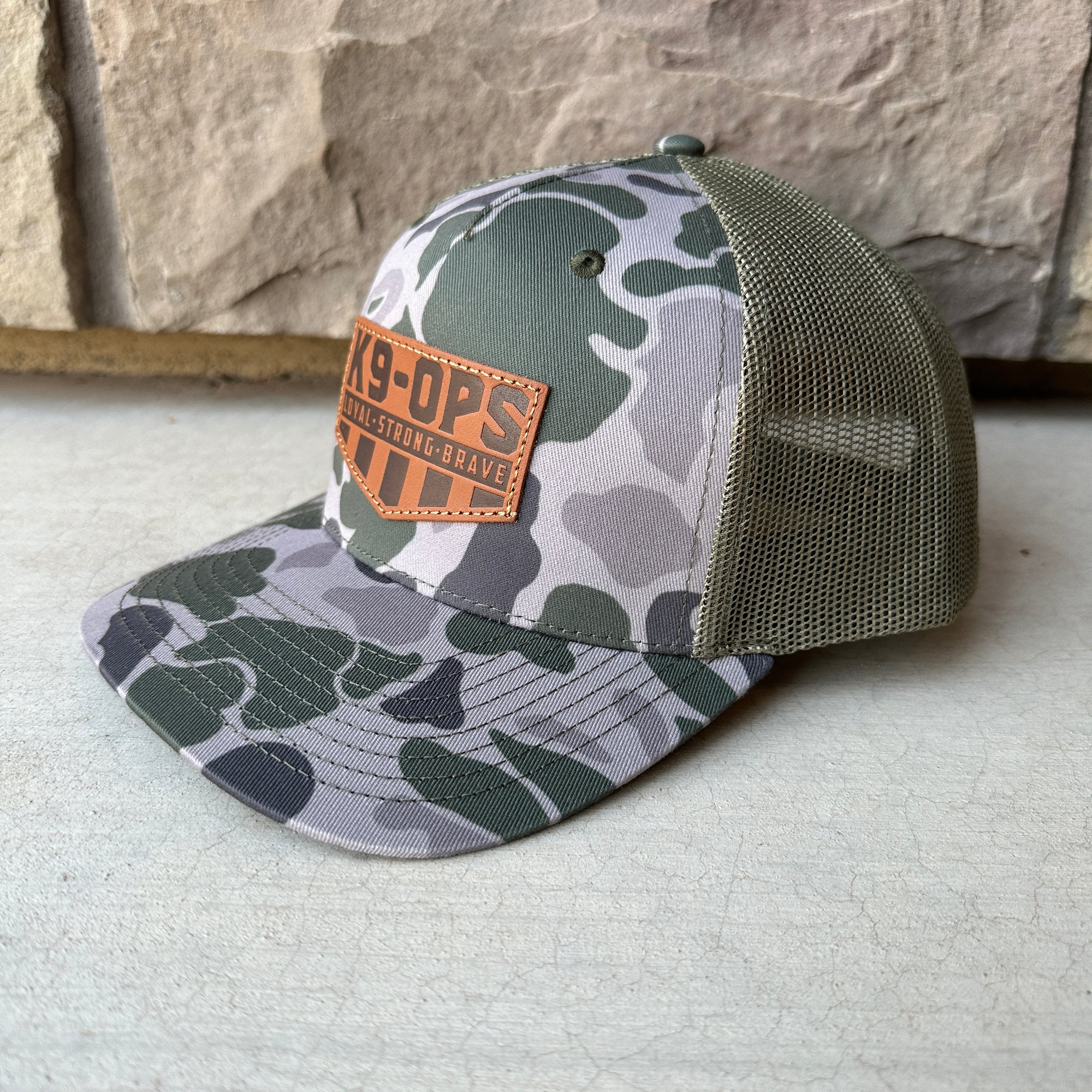Icon Leather Patch Hats