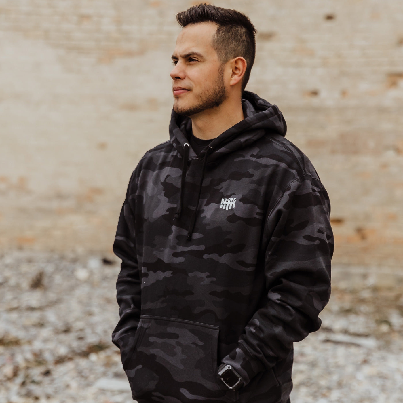 Camo Hoodie - Icon Logo