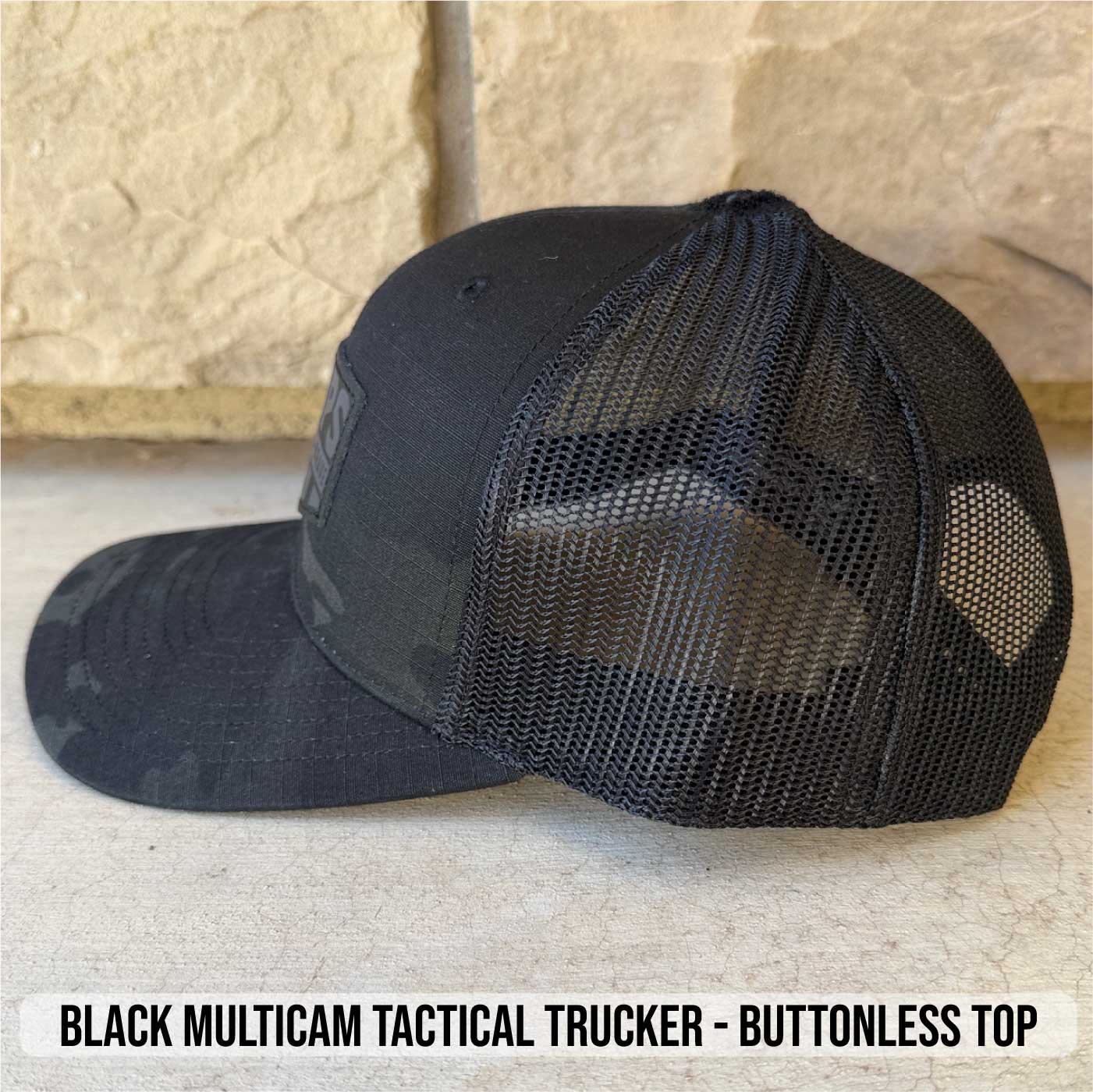 Tactical Patch Hats - Buttonless