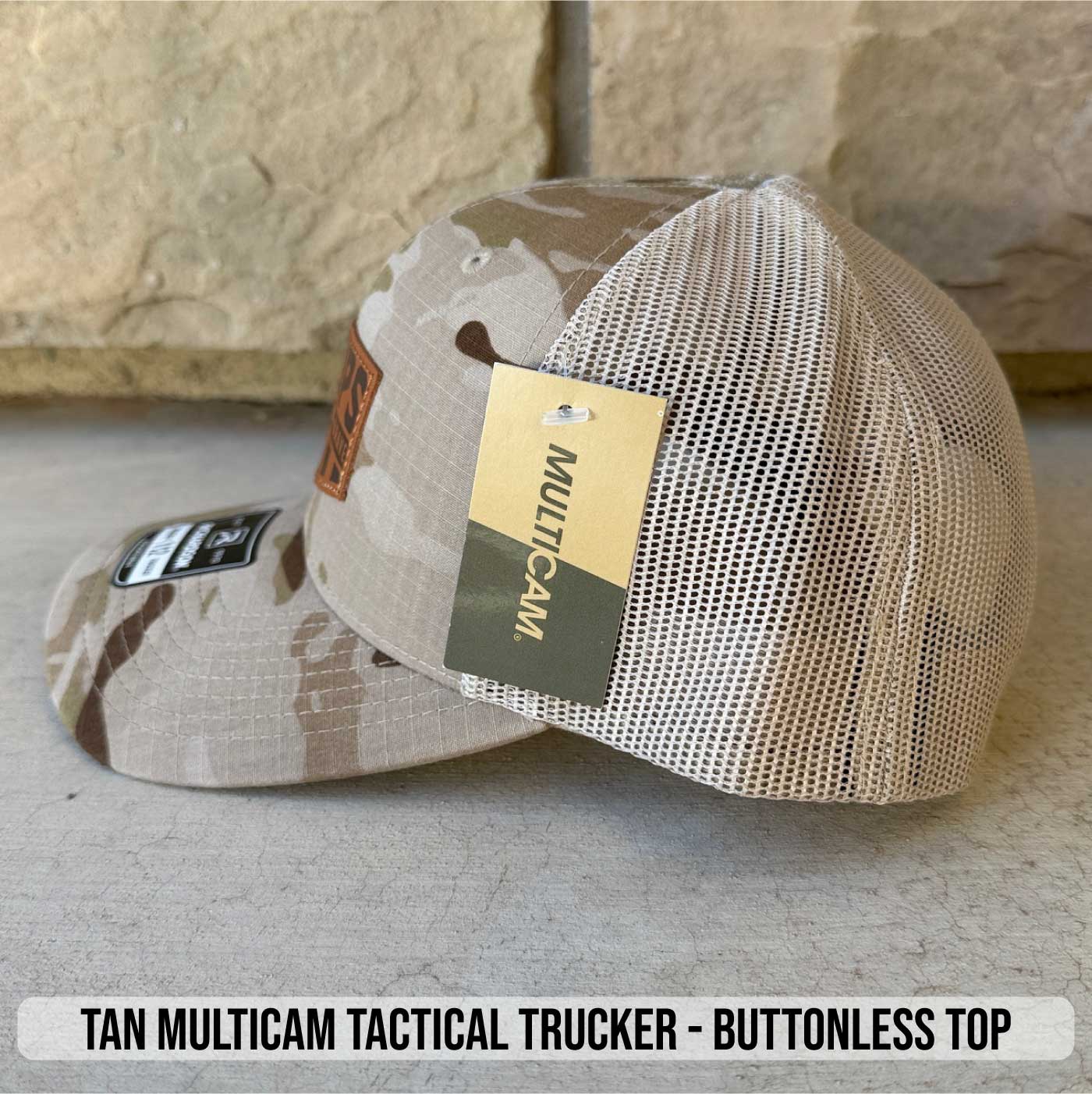 Tactical Patch Hats - Buttonless