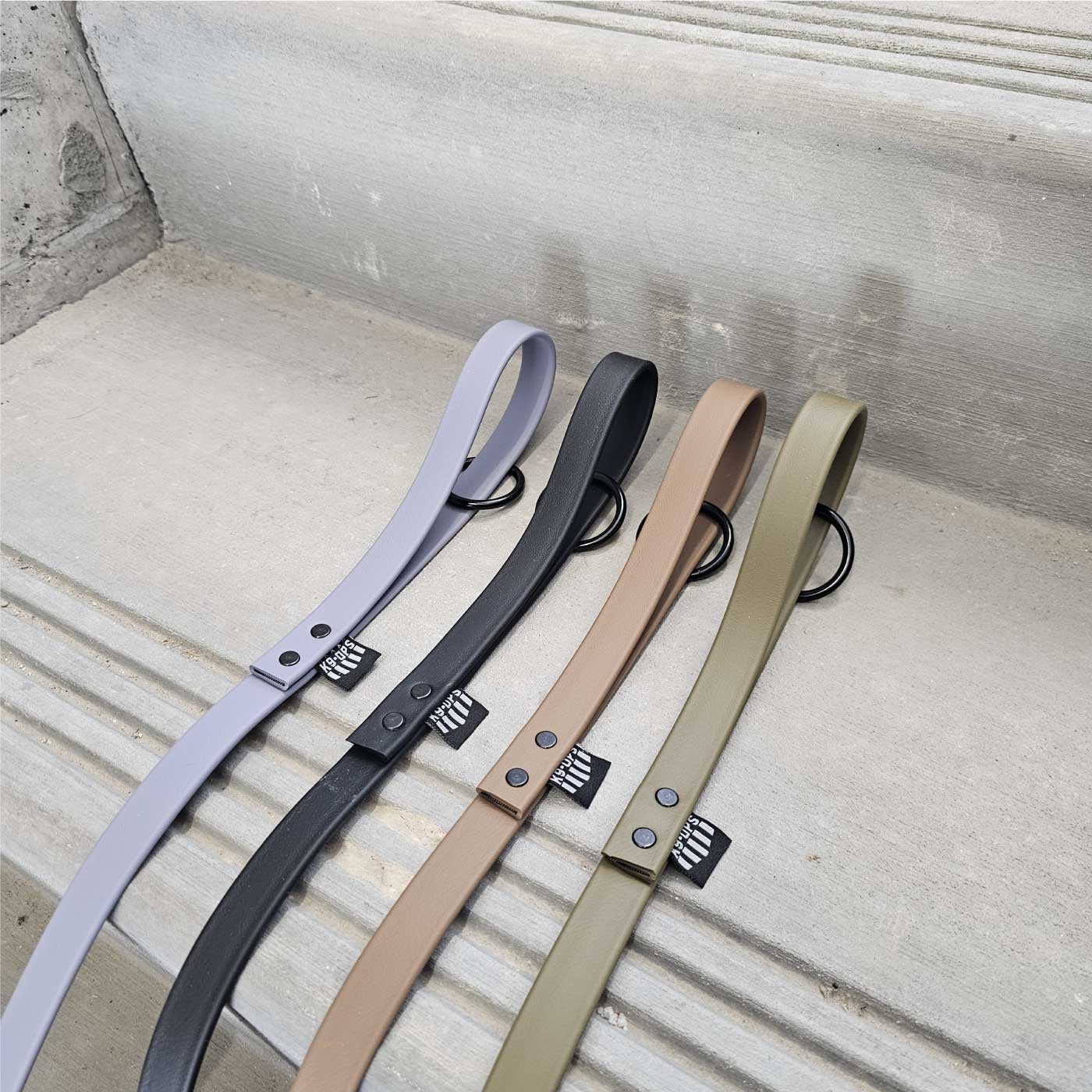 black biothane dog leash order free waterproof k9ops k9-ops k9 opsbox