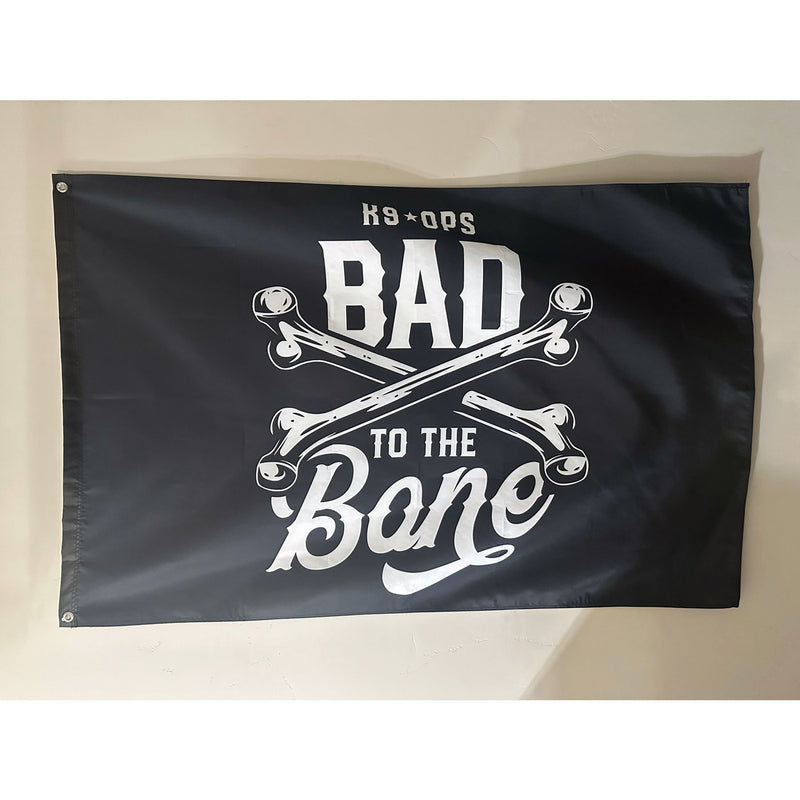 k9ops bad to the bone dog trainer flag supplies gear k9 ops handler training