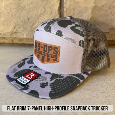 Icon Leather Patch Hats