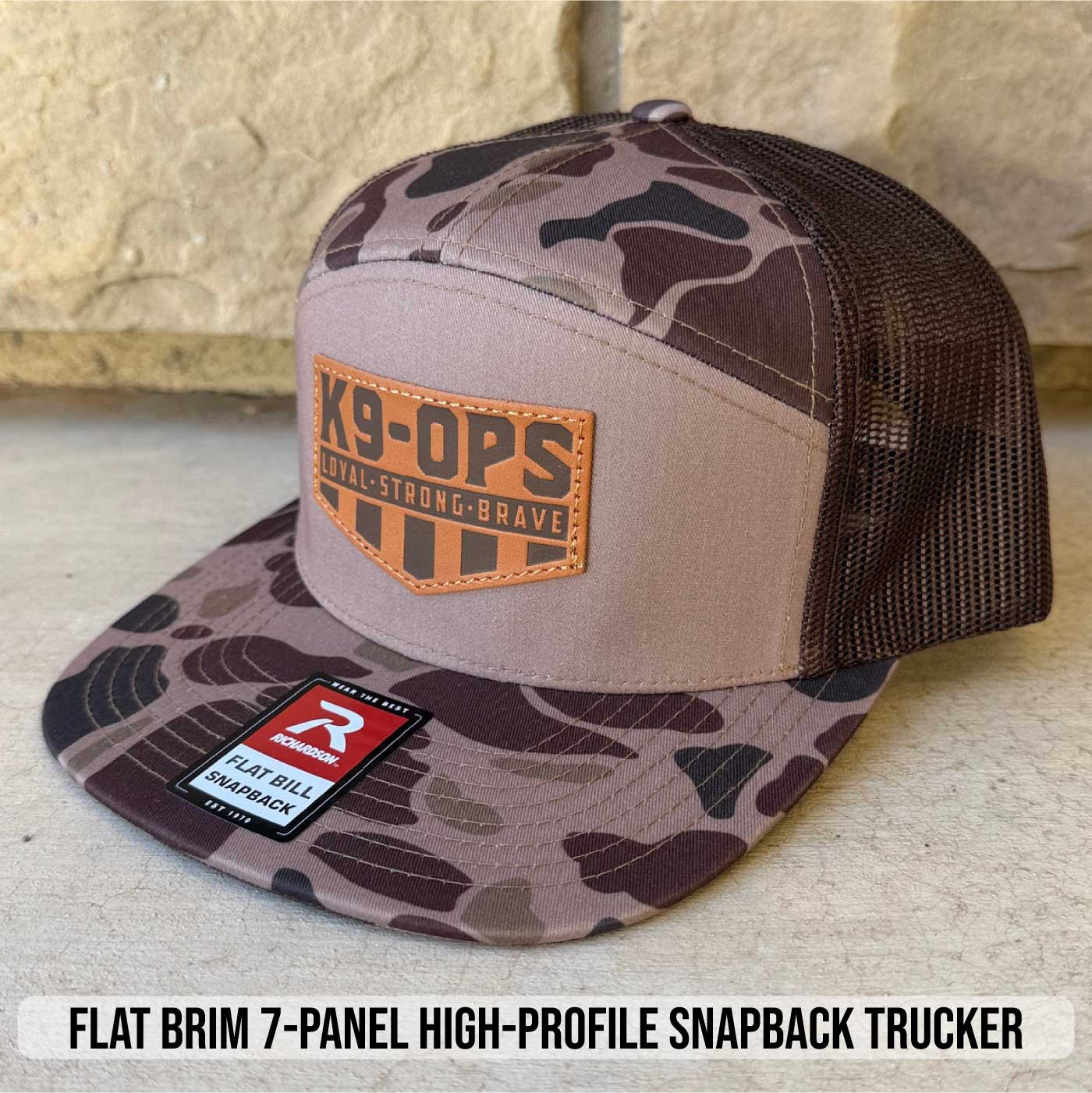 Icon Leather Patch Hats