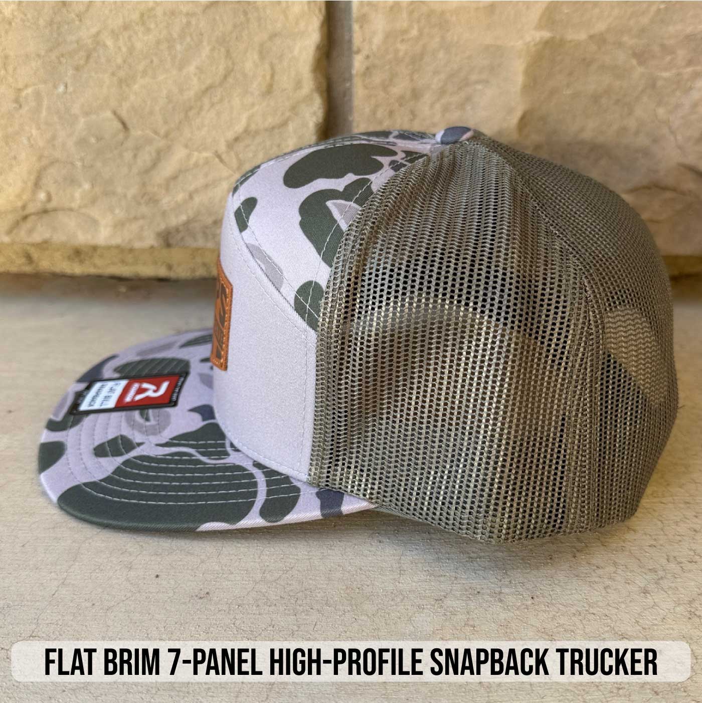 Icon Leather Patch Hats