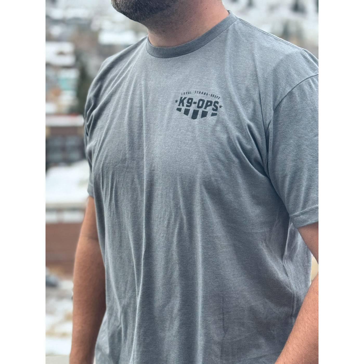 k9ops shirt police k9 handler apparel t-shirt talk shit get bit