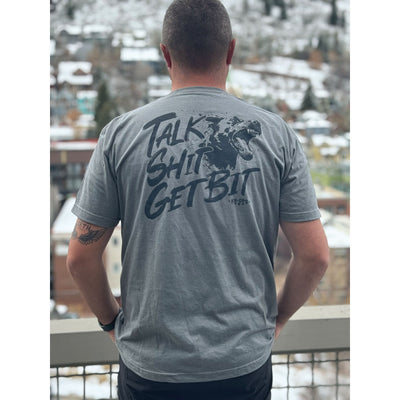 dog handler apparel t-shirt clothing talk shit get bit