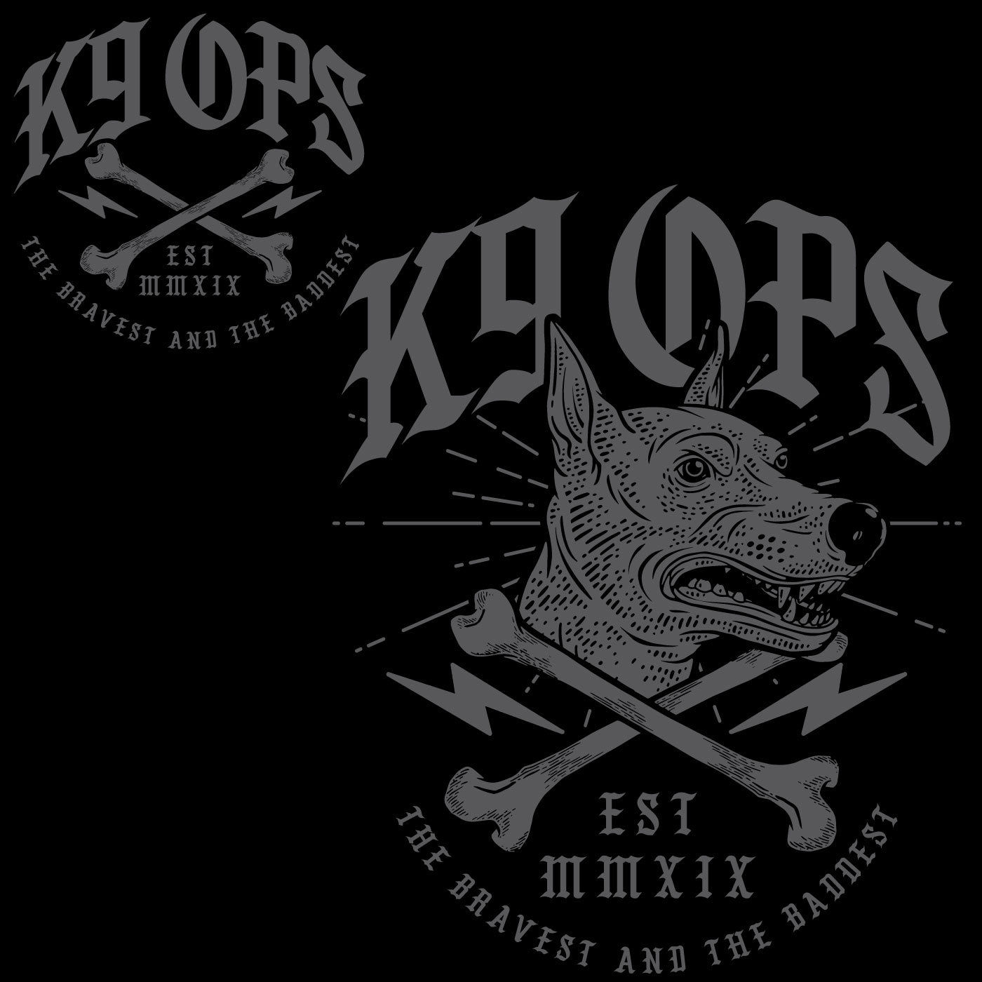 Bolts and Bones Midweight Hooded Sweatshirt