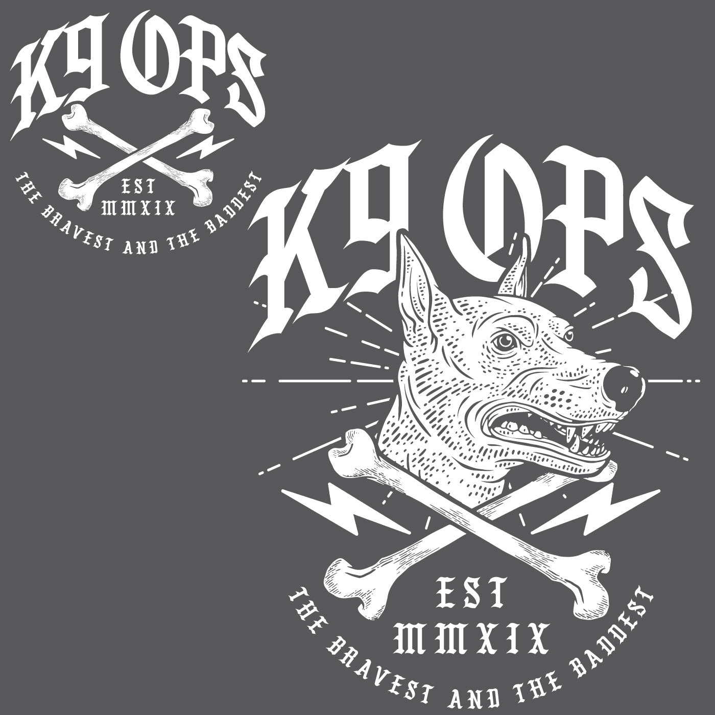 Bolts and Bones Midweight Hooded Sweatshirt