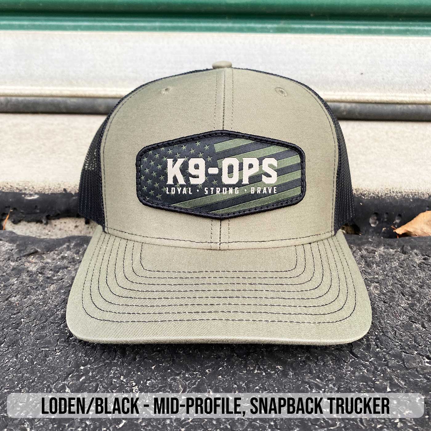 Glory Flag Patch Hats