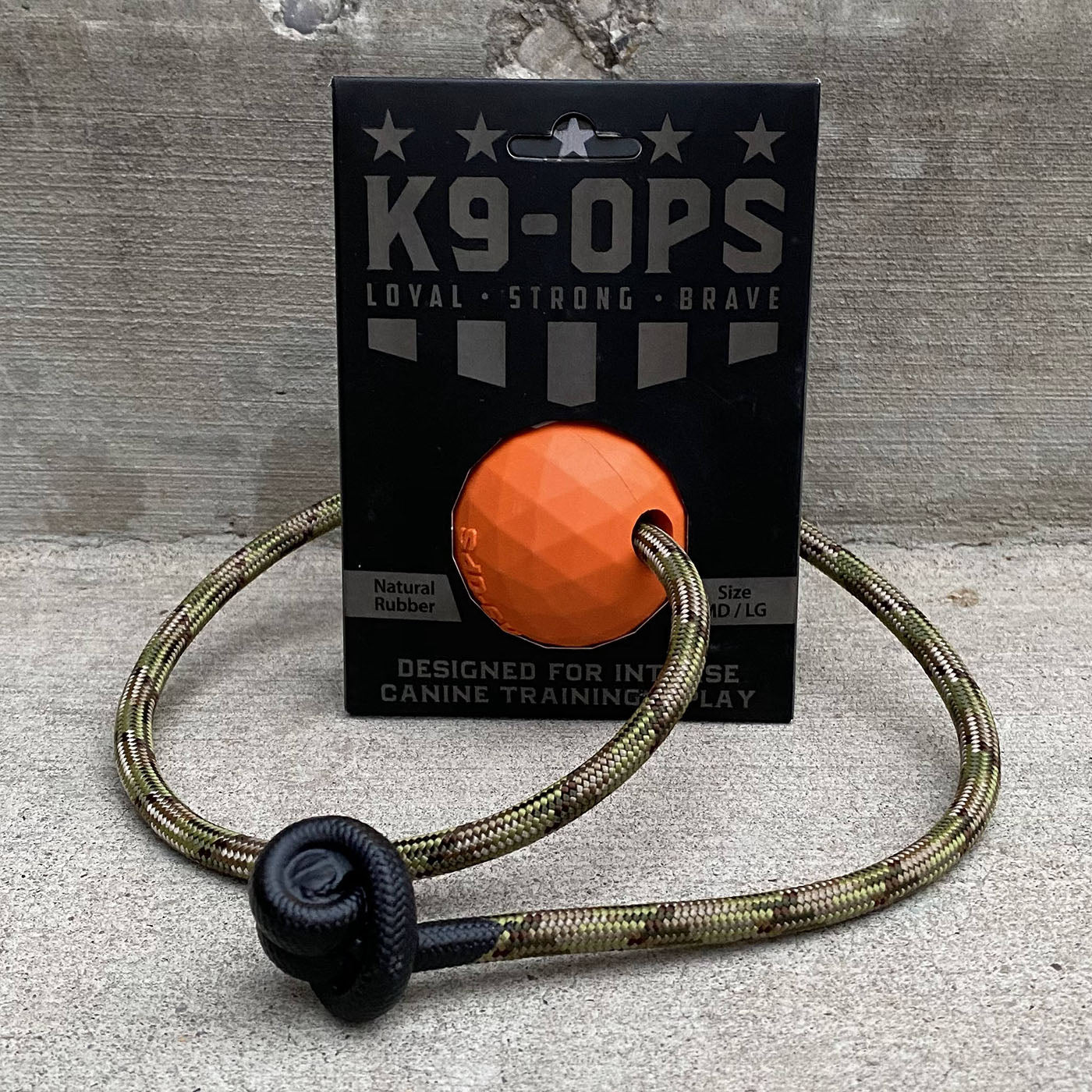 Moki Rope Tug - Tiger Orange