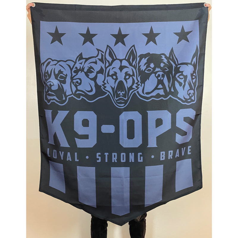 dog training suppliers pack banner flag k9ops dog trainer gear k9 ops k9-ops