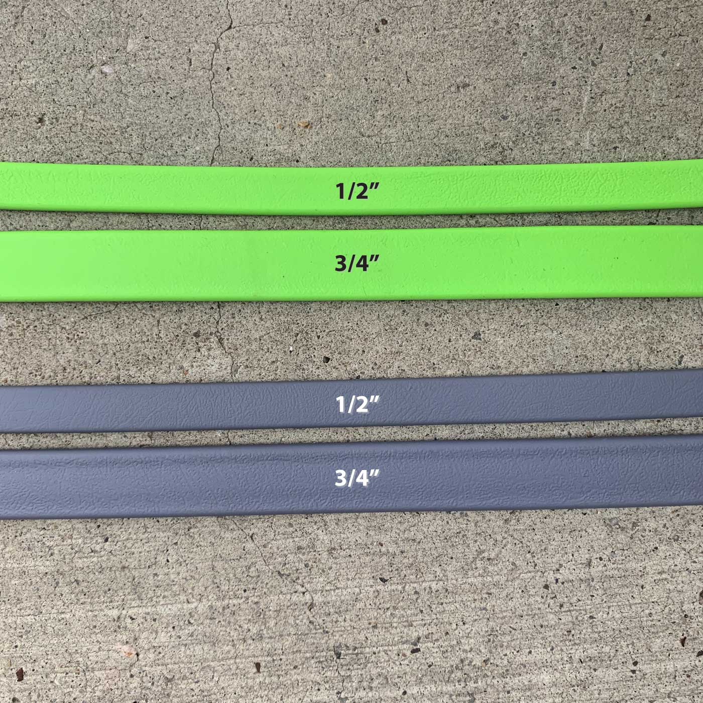 READY TO SHIP - 1/2" Pro-Tech BioThane Leash