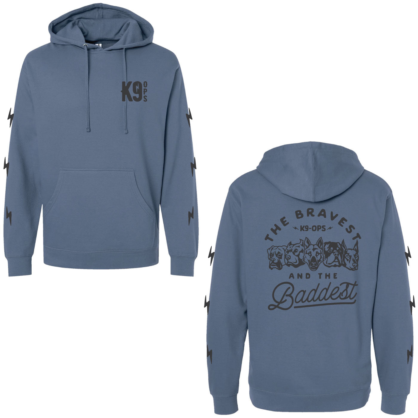 Dog Handler Apparel | Talk Shit Get Bit Hoodie Sweatshirt K9 Dog Handler Apparel | Talk Shit Get Bit Hoodie Sweatshirt K9