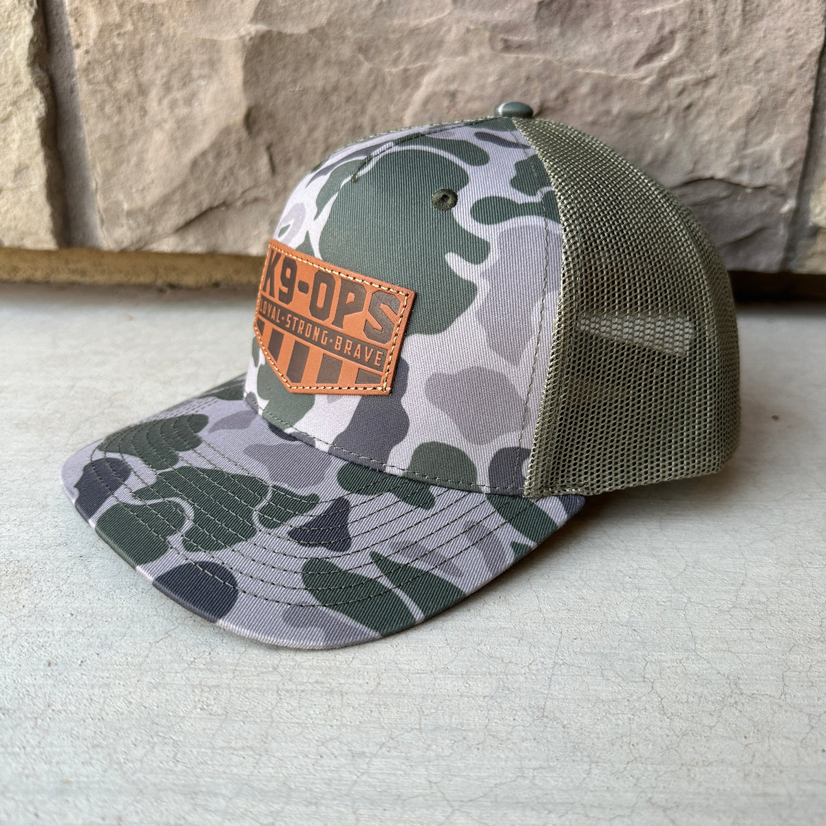 Icon Leather Patch Hats