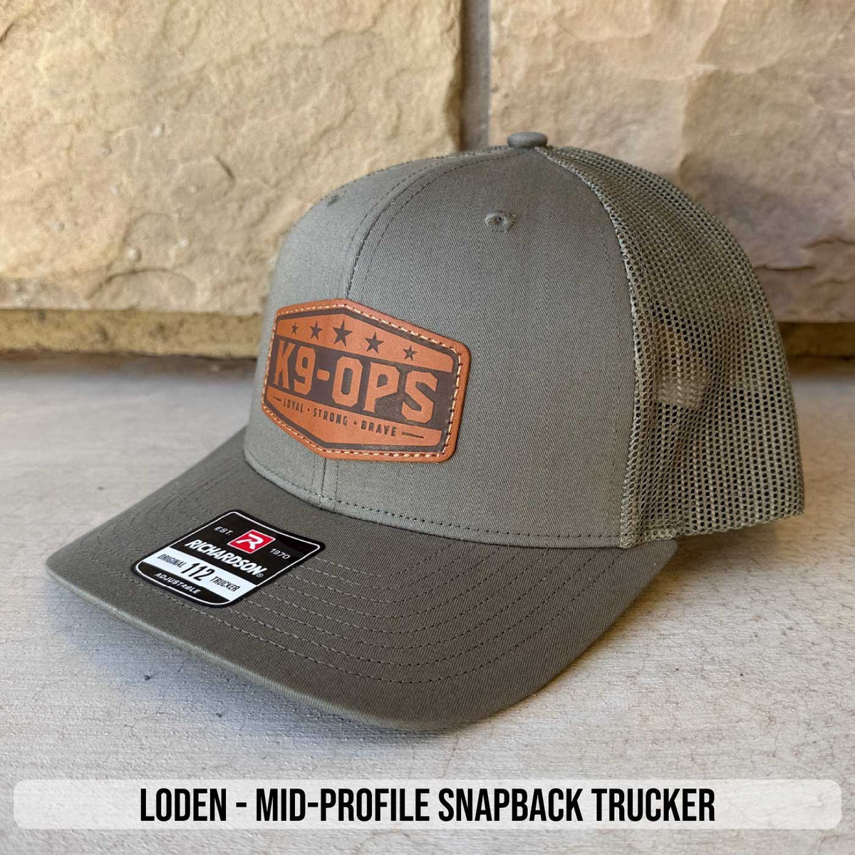 5-Star Leather Patch Hats