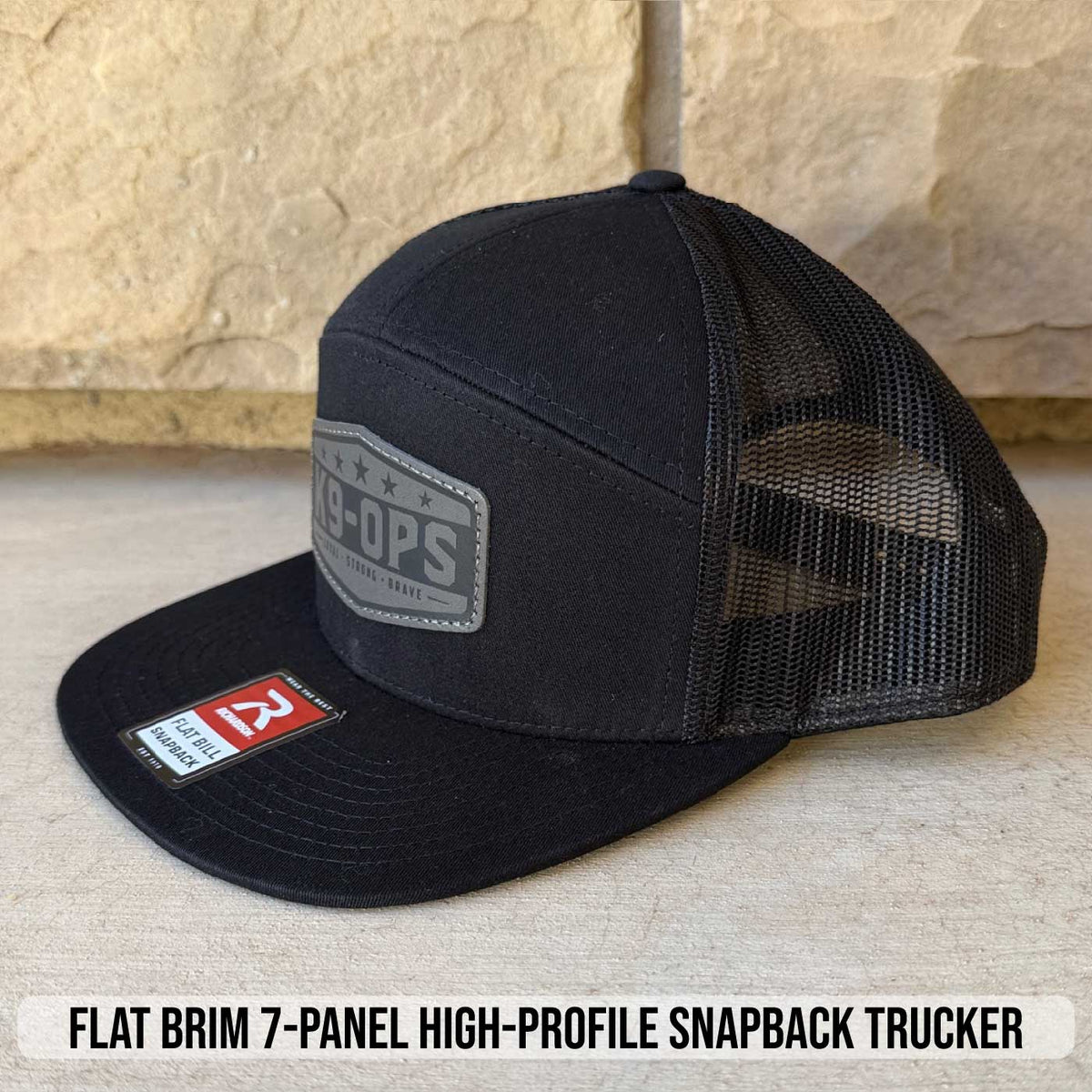 5-Star Leather Patch Hats