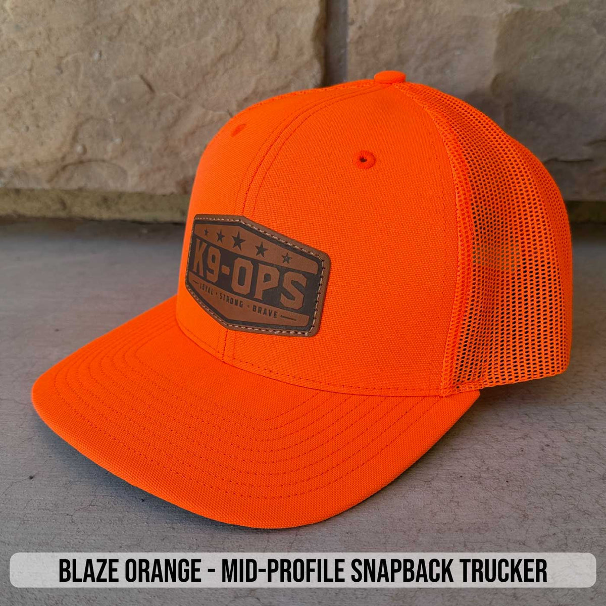 5-Star Leather Patch Hats