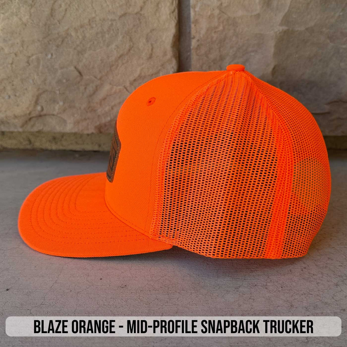 5-Star Leather Patch Hats