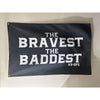 The bravest the baddest flag dog training suppliers handler trainer