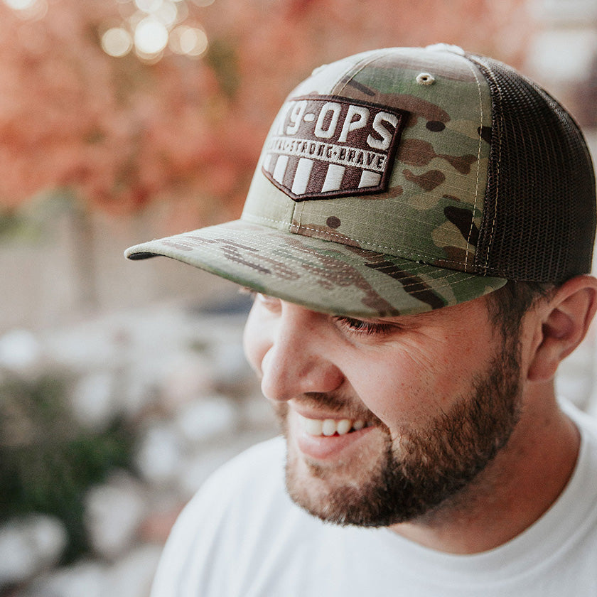 dog trainer handler apparel hat k9ops k9 ops
