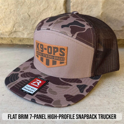 Icon Leather Patch Hats