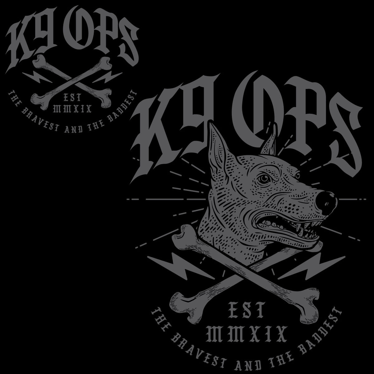 Bolts and Bones Midweight Hooded Sweatshirt