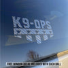 k9ops free window decal in the k9opsbox
